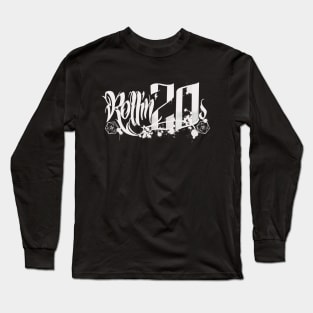 Dungeons, Dice and Dragons - Rollin’ 20s Long Sleeve T-Shirt